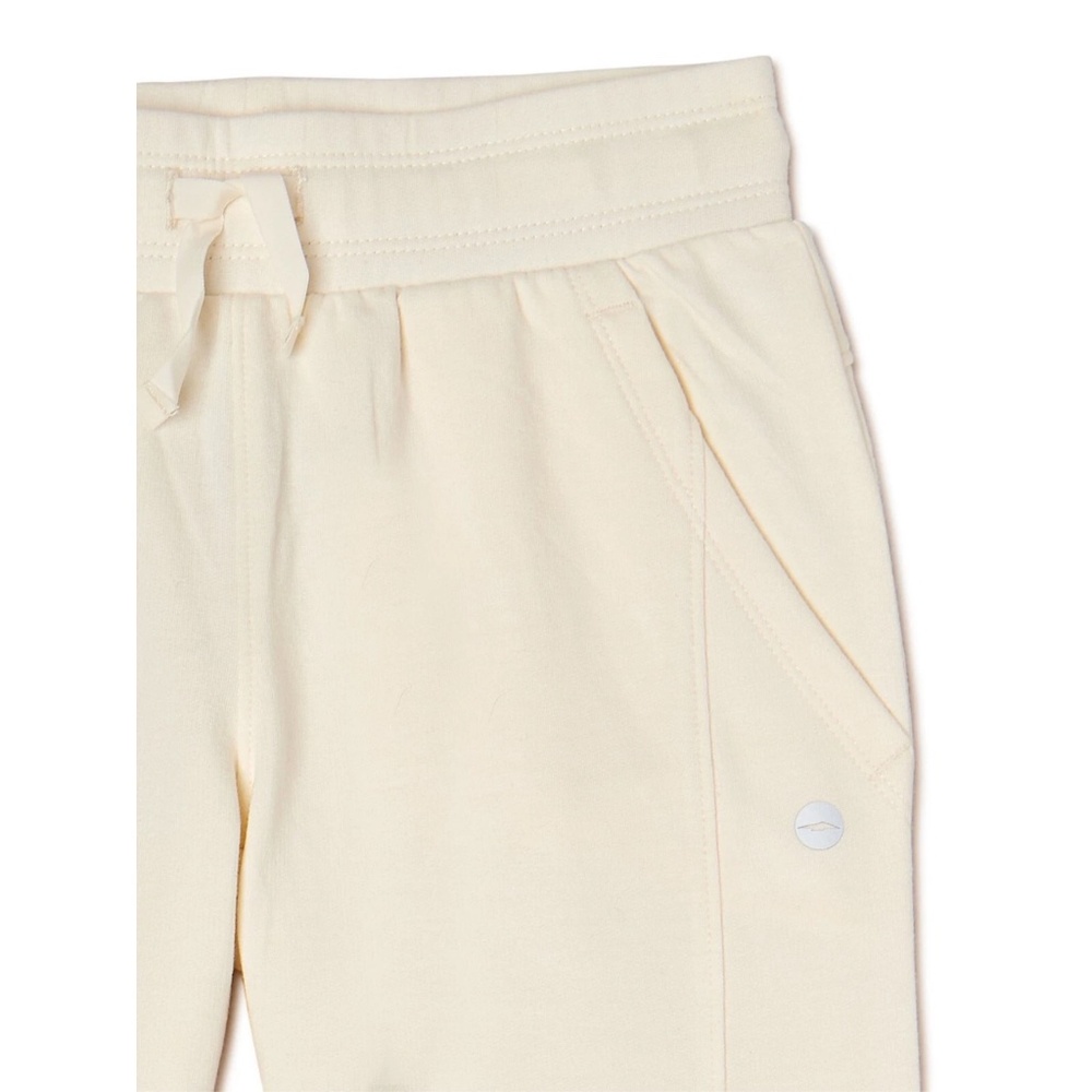 Avia Girls Quilted Joggers Ivory Sweatpants - Picture 2 of 8